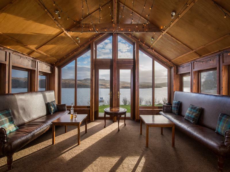 مبيت وإفطار Greshornish Redwood House المظهر الخارجي الصورة